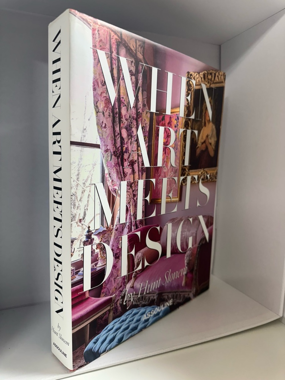When Art Meets Design by Slonem, Hunt  - ASSOULINE